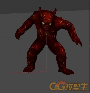 熔岩魔 CG模型