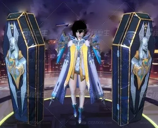 韩国次时代手游【Overhit】最新2019版-角色怪物模型包-6