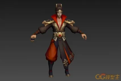 中唐狄仁杰 cg模型