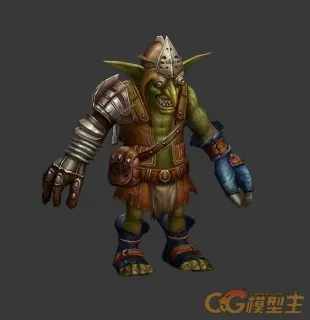 哥布林嗜骨者 3d模型