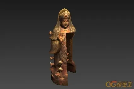 魔化佛雕之二 cg模型