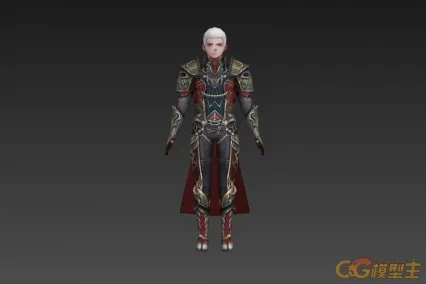 男公爵 3D模型
