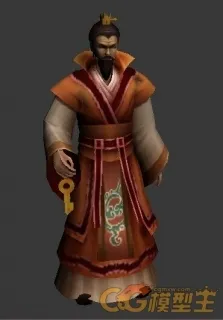 仓库商人 cg模型