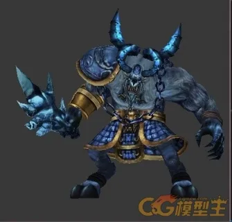 雪怪首领 CG模型