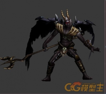 魇魔 CG模型