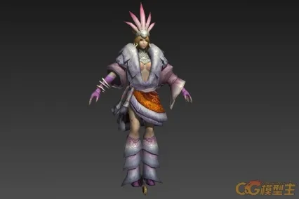 义成公主 cg模型