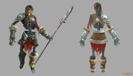 战争亡魂 CG模型