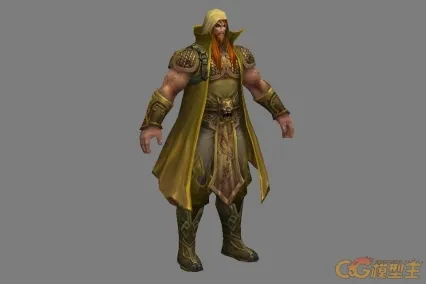虬髯客元太师傅 CG模型免费下载