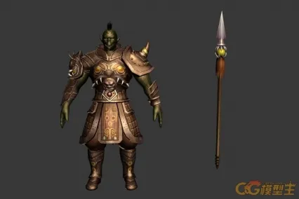 士卒 cg模型