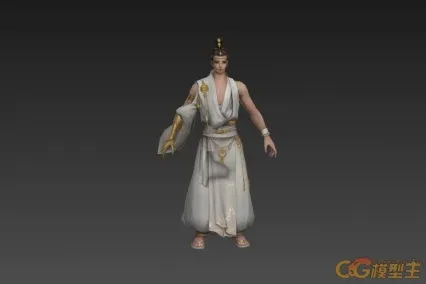 素宫男子 3D模型免费下载
