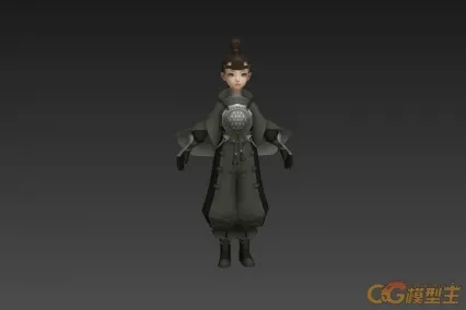 铁盾族男 3d模型