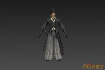 铁盾族长 CG模型