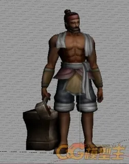 武器商人 3d模型