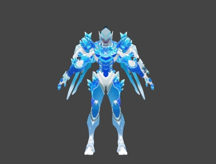 守望先锋英雄Pharah_Frostbite 游戏模型 机甲人物