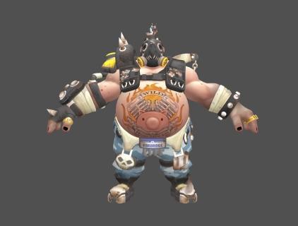 守望先锋英雄Roadhog 游戏模型 喜欢就下载吧