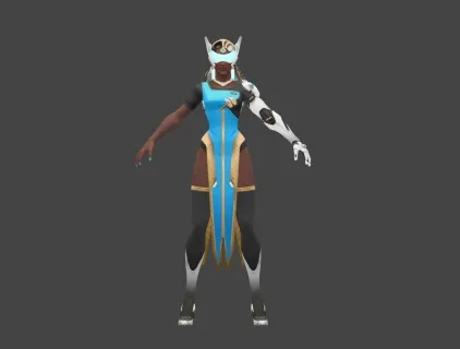 守望先锋英雄Symmetra 游戏模型 战士 喜欢就下载吧