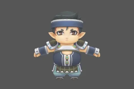 小胖子 主角 Q版 卡通 勇士 喜欢就下载吧