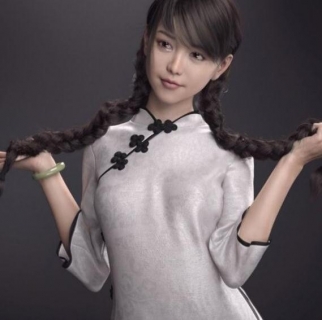 Daz 亚洲美女人物3D角色模型G8F