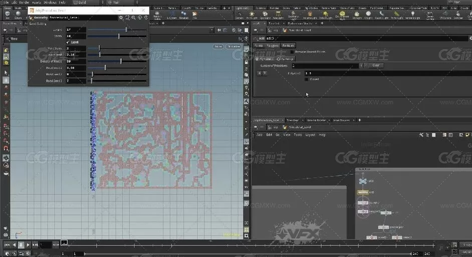 Houdini与UE4程序化生成Level教程-11