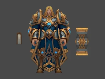 巨锤 男 铠甲 战士 欧美风 喜欢就下载吧