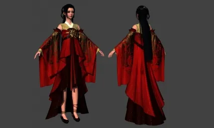 次时代中国古装武侠风美女