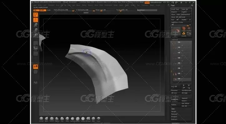 Zbrush次世代游戏角色中文视频教程-17