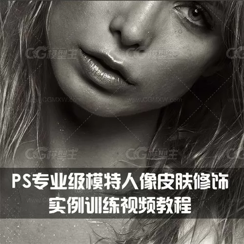 PS专业级模特人像皮肤修饰实例训练视频教程-1