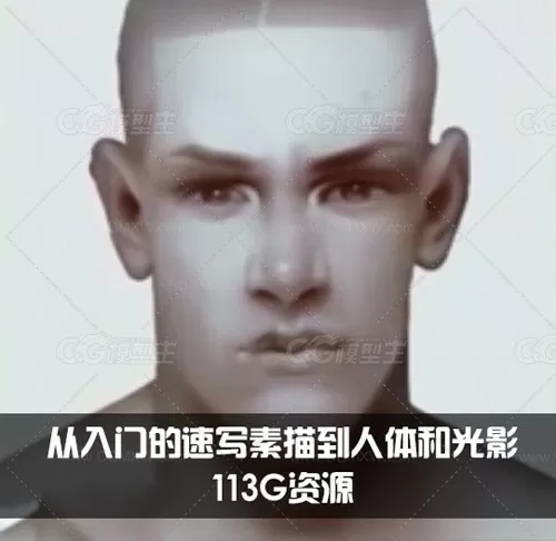 从入门的速写素描到人物和光影113G资源-1