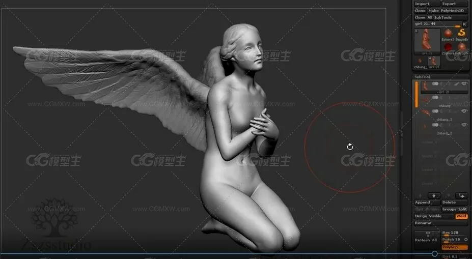 80GB次时代人门到精通  ZBrush角色视频教程-8