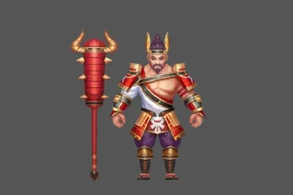 红色牛魔 将士男