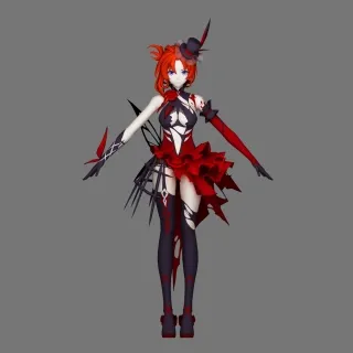 崩坏学园3—无量塔姬子—血色玫瑰