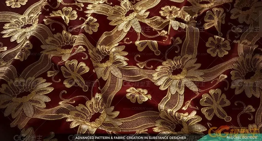 substance design布料花纹高级图案材质-4