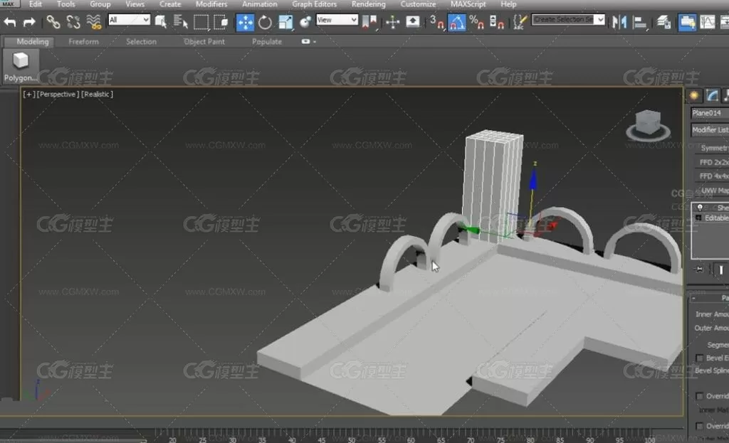 ZBrush与3dsMax游戏场景设计制作视频教程-4