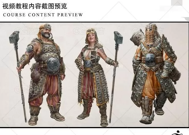 国外原版zbrush人物雕刻高级教程（中文字幕）-4