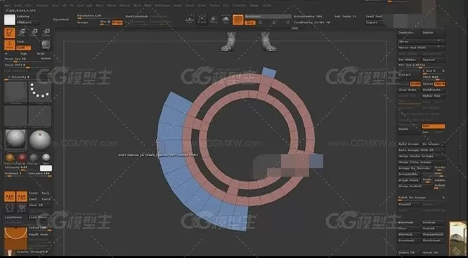 国外原版zbrush人物雕刻高级教程（中文字幕）-8