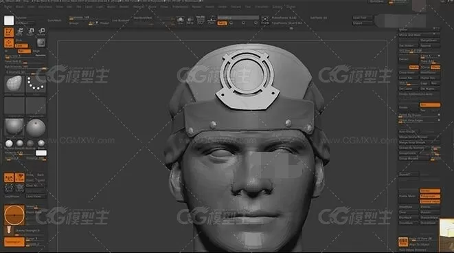 国外原版zbrush人物雕刻高级教程（中文字幕）-14