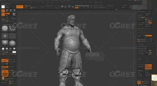 国外原版zbrush人物雕刻高级教程（中文字幕）-15