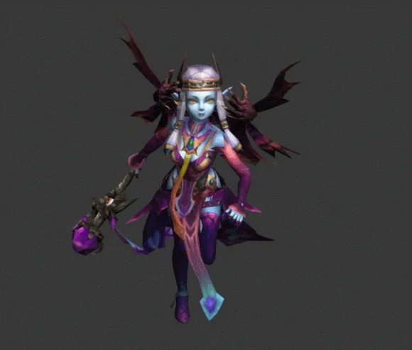幻兽师 奔跑动作-1