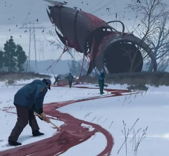 John J. Park原画绘画教程+PS笔刷+psd
