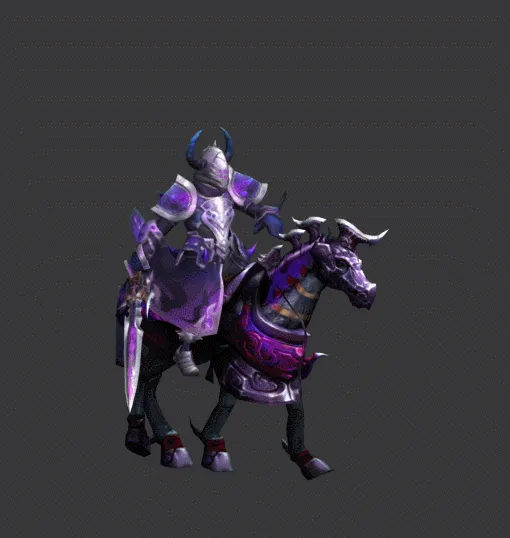 堕落骑士  黑暗骑士  行走动作