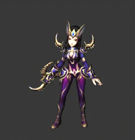 魔使者  女尊  普通攻击 很不错哦
