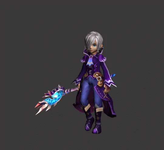 魔王世子  行走动作