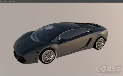 C4D兰博基尼高精度模型