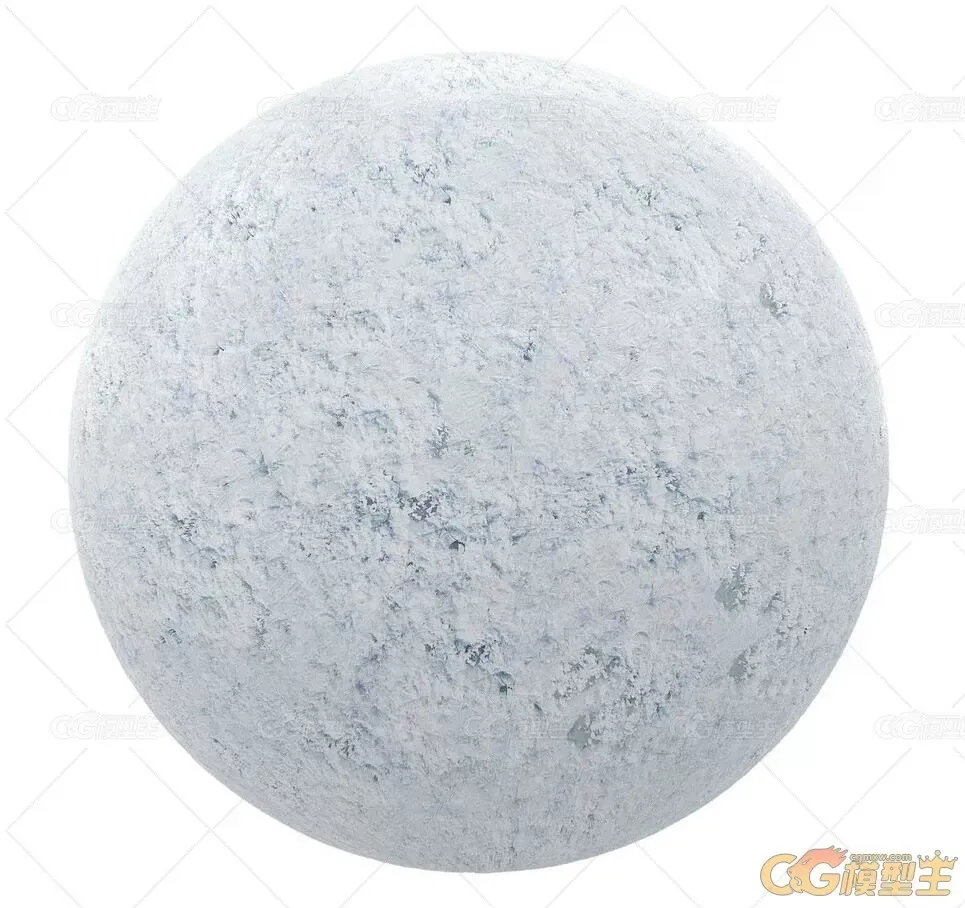 雪地贴图材质-高清4096x4096素材合集100P-2