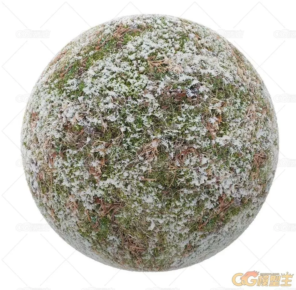 雪地贴图材质-高清4096x4096素材合集100P-6