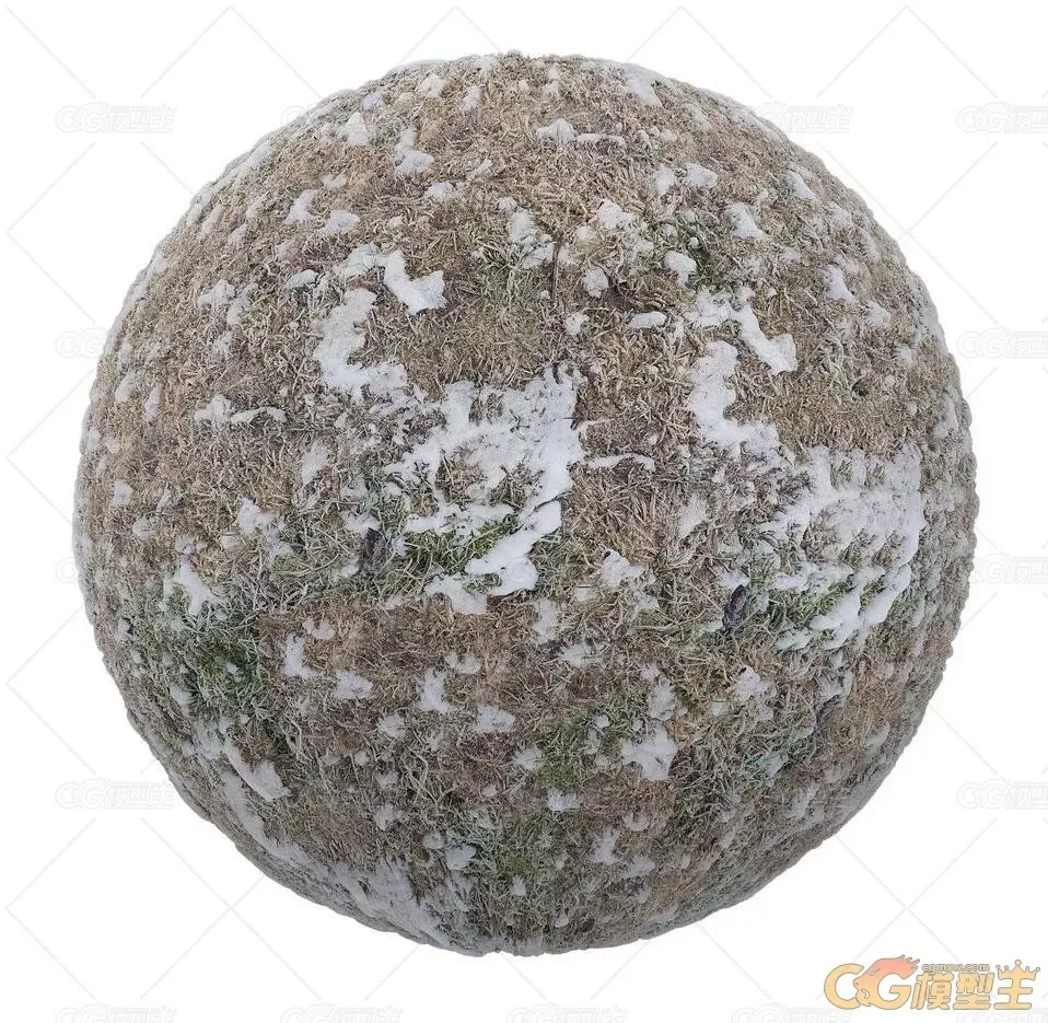 雪地贴图材质-高清4096x4096素材合集100P-5