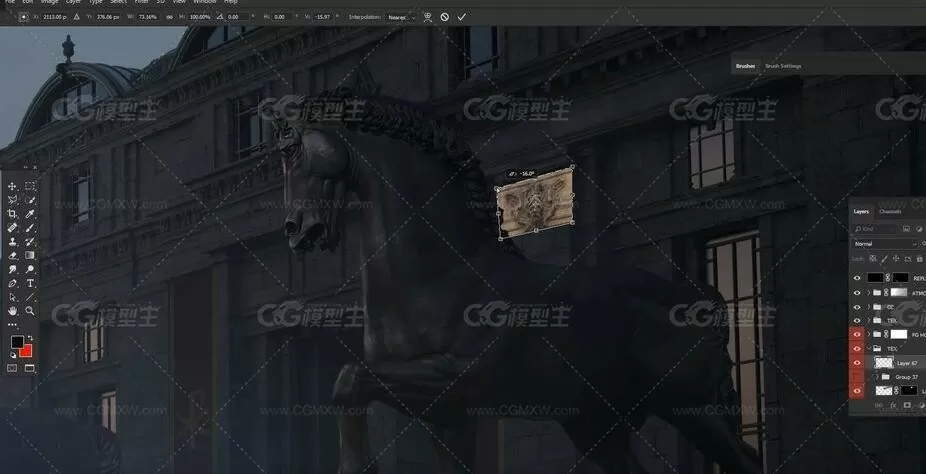 3DMax顶级概念设计场景渲染视频教程-3