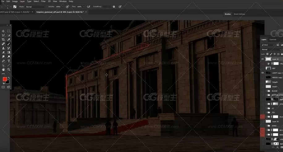 3DMax顶级概念设计场景渲染视频教程-11