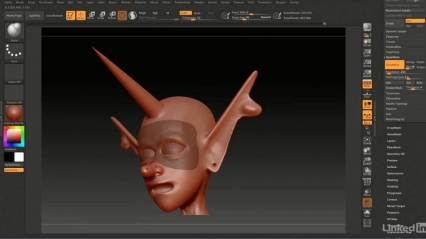 ZBrush2018数字雕刻基础软件中文翻译教程