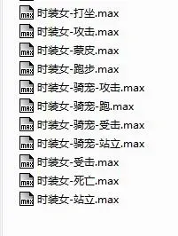 时装女 待机动作-2